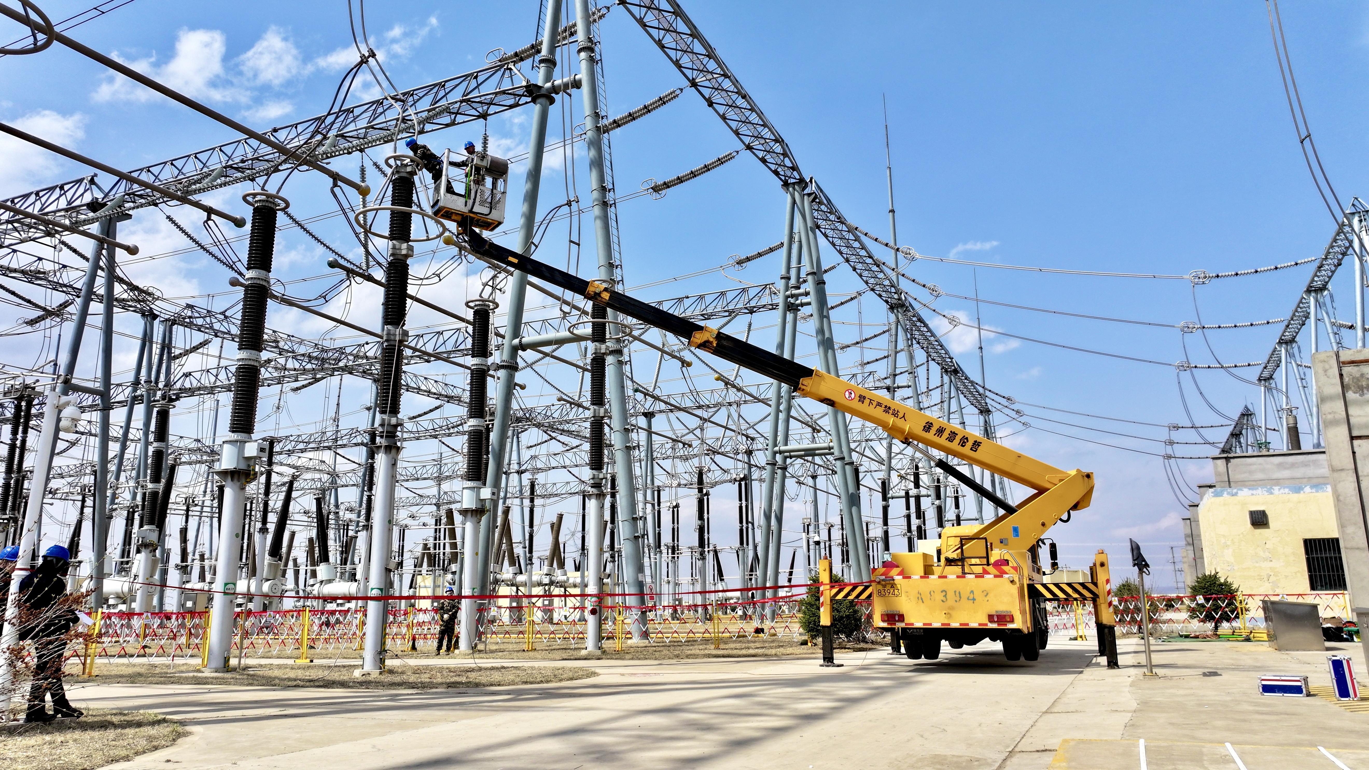 庆云500千伏变电站4台主变轮停检修工作完成