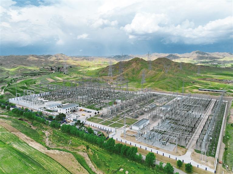 包头北500千伏变电站主变扩建工程送电