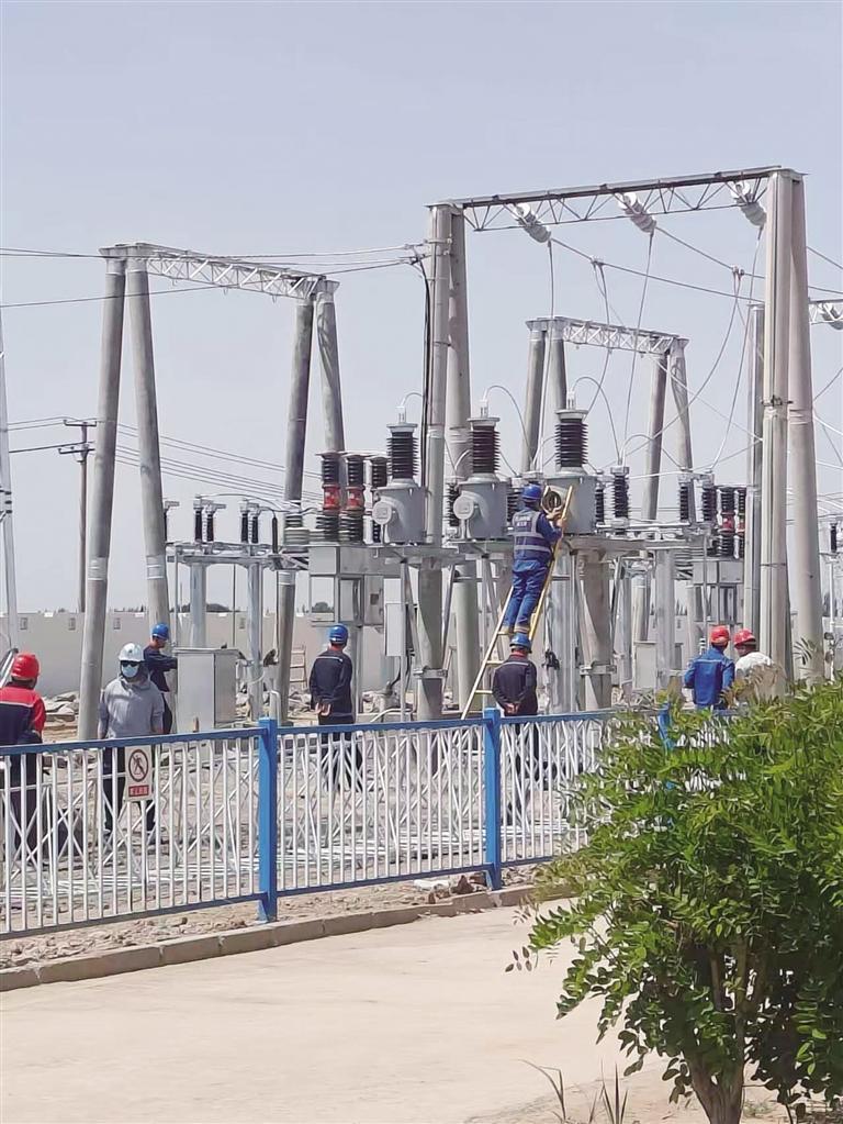 迎峰度夏保供电   全力以赴战高温四