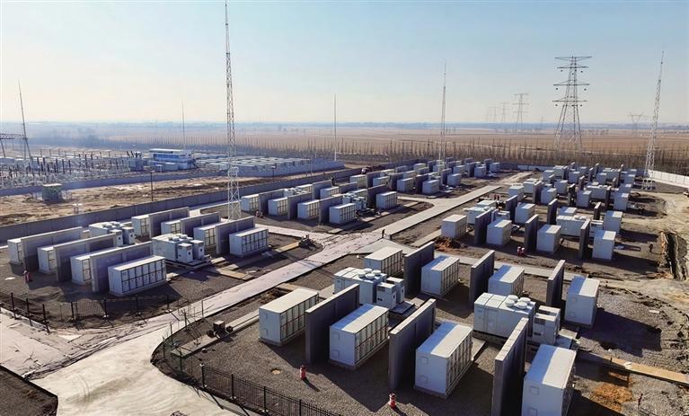 巴能储能电站为地区再添“绿色充电宝”